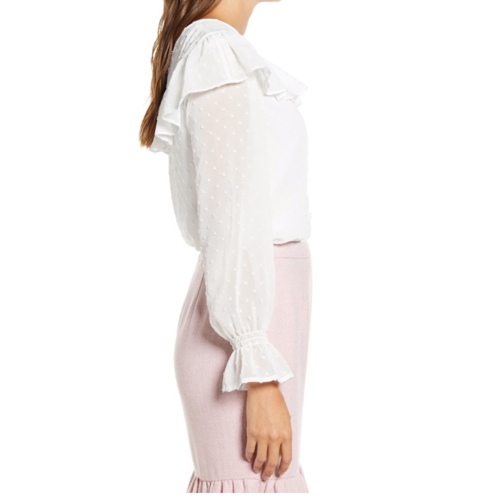 Rachel Parcell, Ruffle Yolk Blouse - Picture 3 of 7